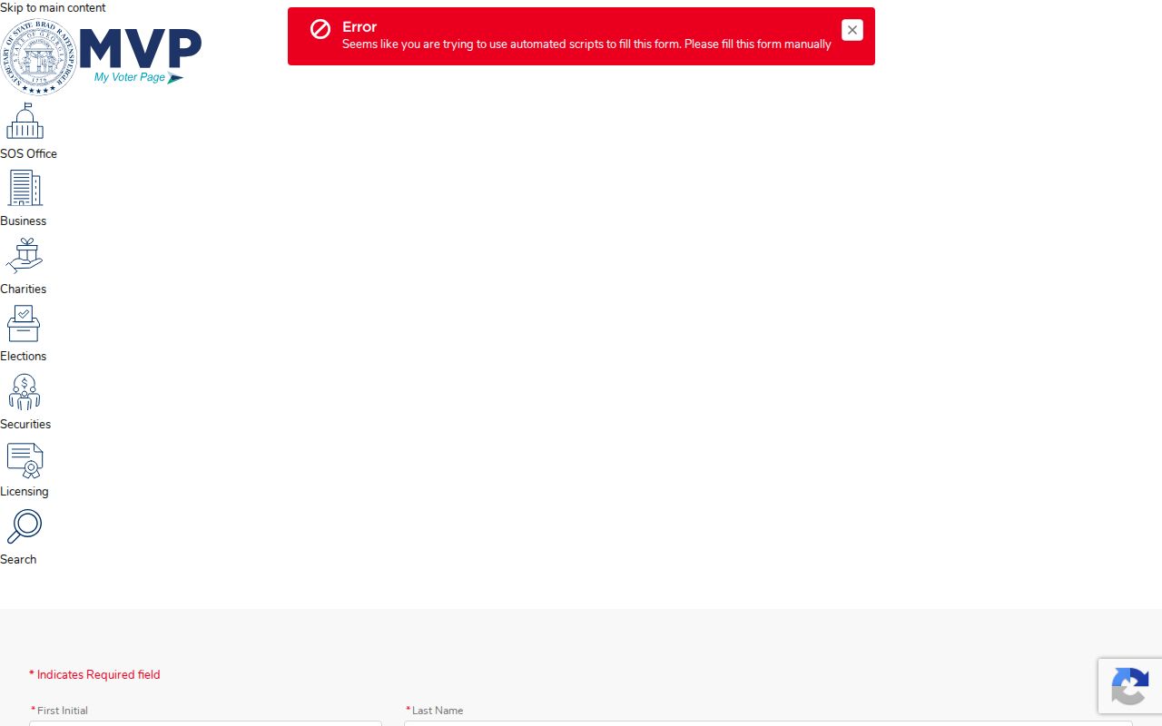 Hinesville people search Georgia My Voter Page lookup
